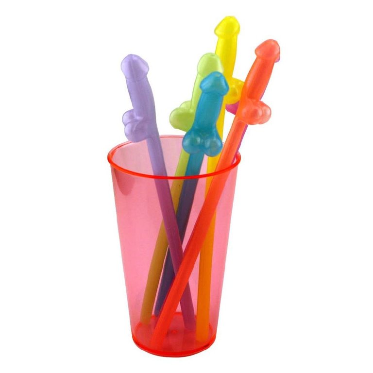 Kheper Games Rainbow Glow Naughty Straws