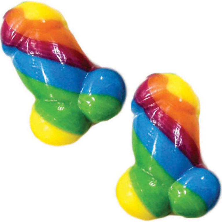 Hott Products Rainbow Pecker Bites