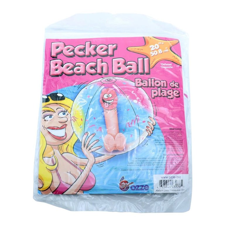 Ozze Creations Pecker Beach Ball