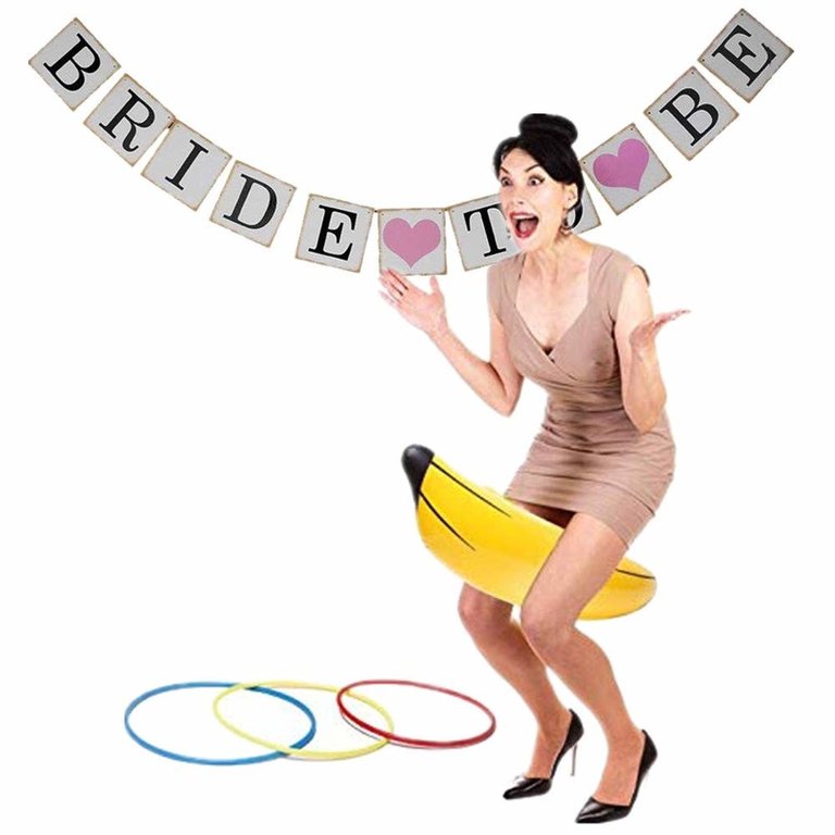 Bachelorette Party Favors Inflatable Banana Ring Toss Groove