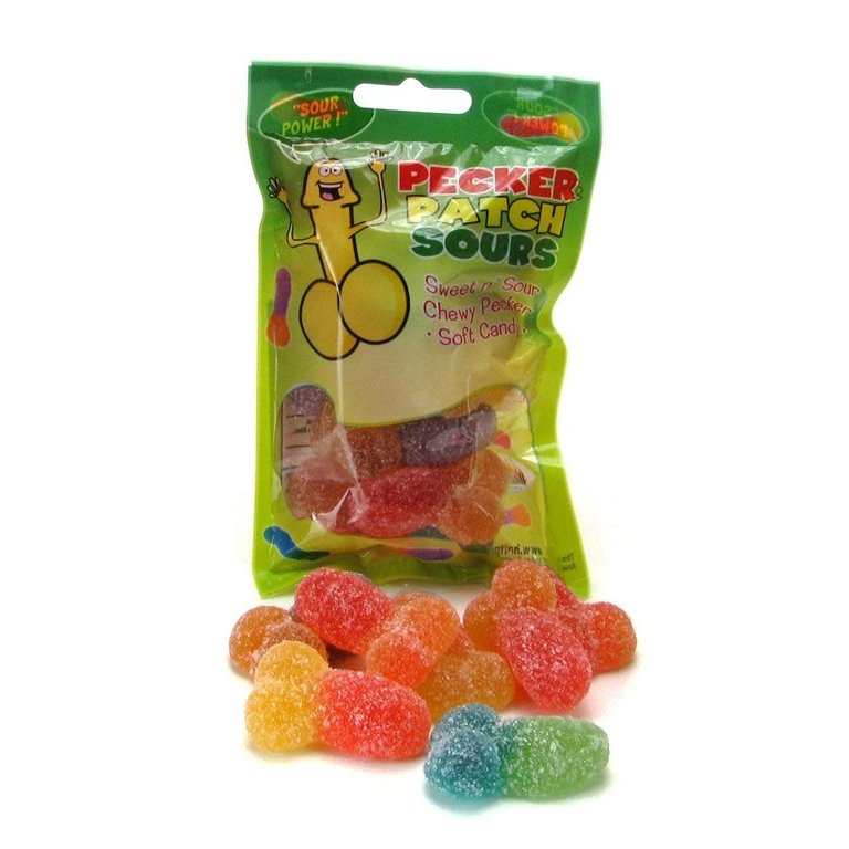 Hott Products Pecker Patch Sour Gummy Candy