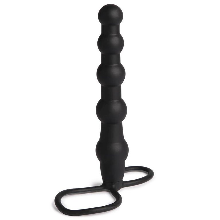 CalExotic Silicone Love Rider Beaded Dual Penetrator