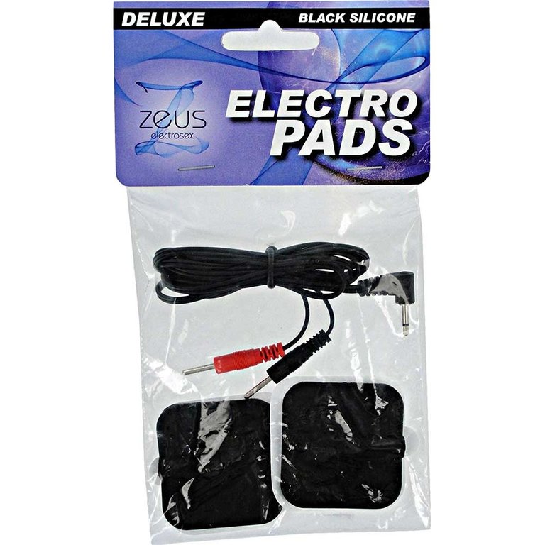 XR Brand Zeus Deluxe Silicone Electro Pads 2pk