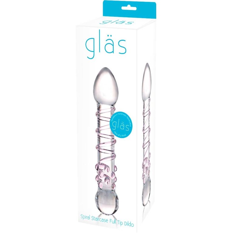 Glas Spiral Staircase Full Tip Dildo