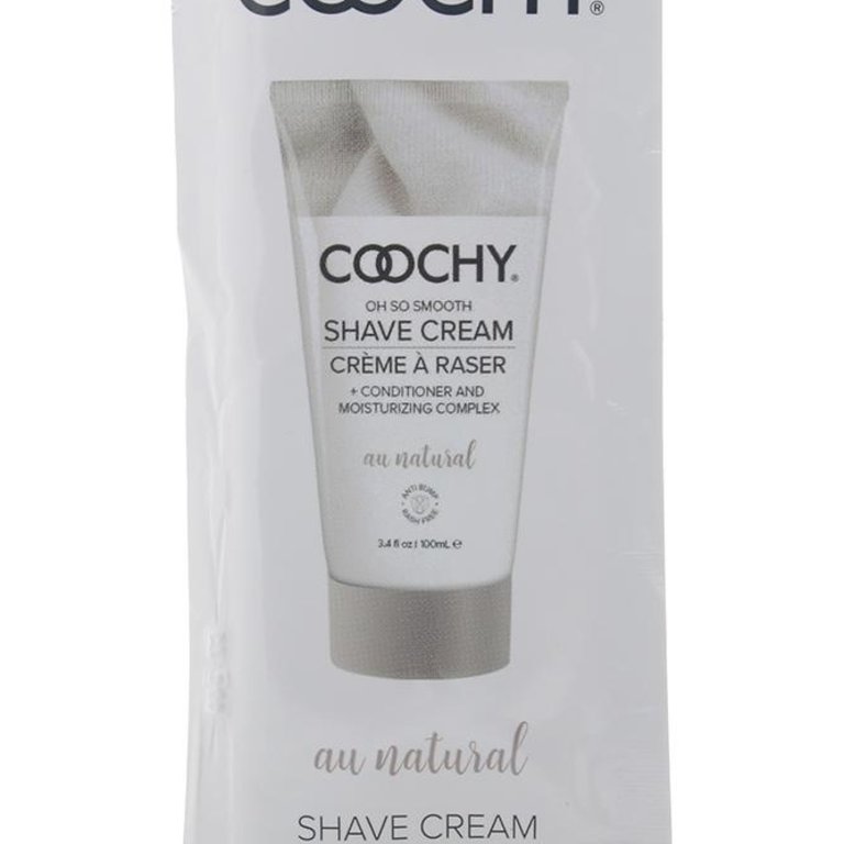 Coochy Shave Cream - Au Natural - 15 ml Foil