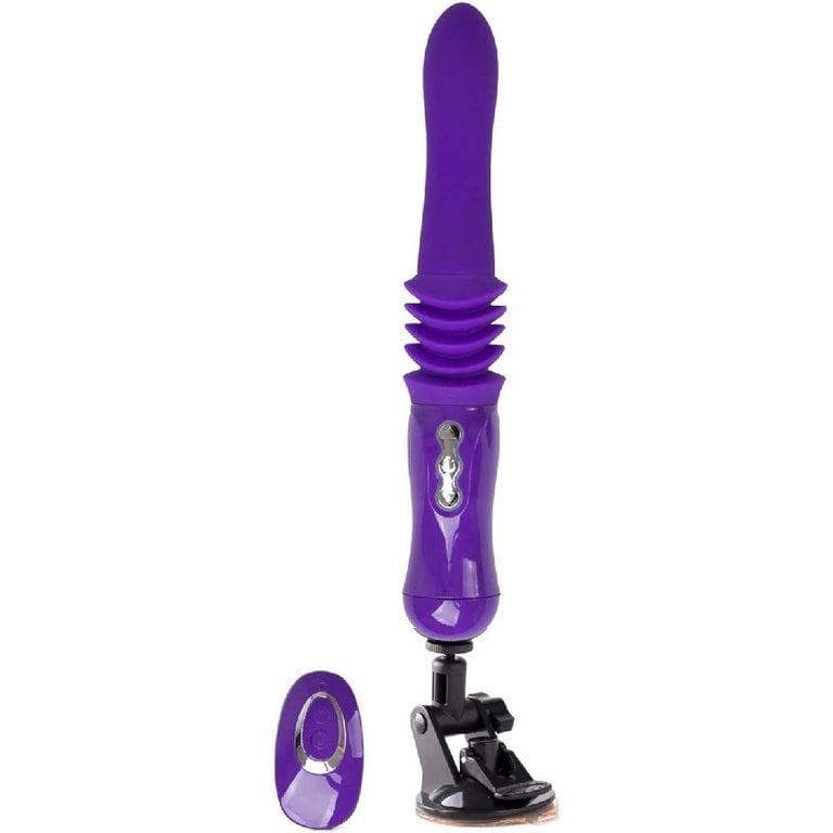 Maia Monroe Maia Silicone Thrusting Love Machine - Purple