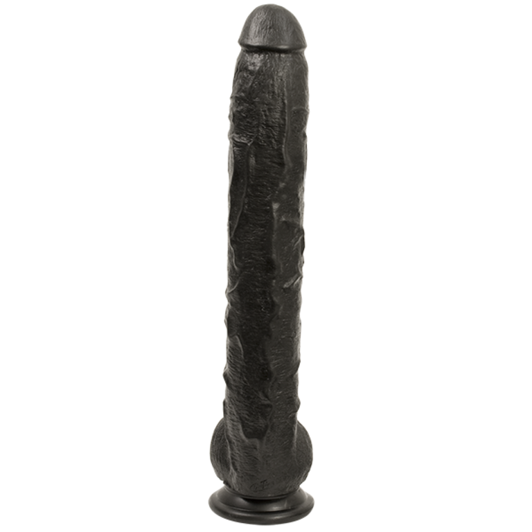 Doc Johnson Dick Rambone Cock - 17 Inch - Black