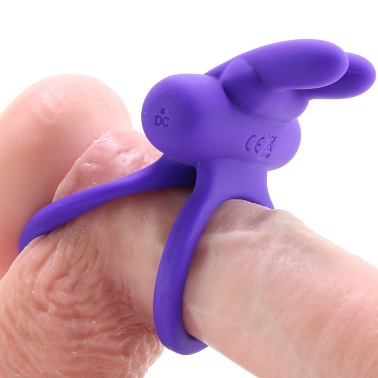 CalExotic Silicone Rechargeable Dual Rockin' Rabbit