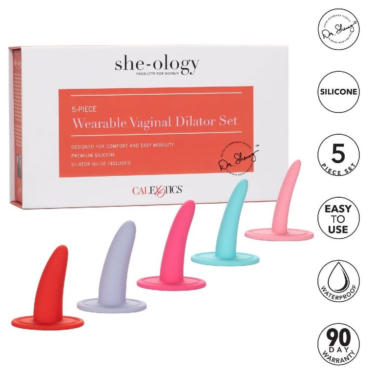CalExotic She-ology 5-piece Wearable Vaginal Dilator Set