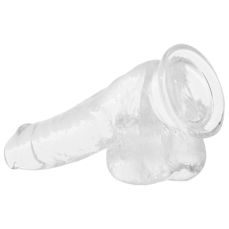 Pipedream King Cock Clear ​6" Cock With Balls