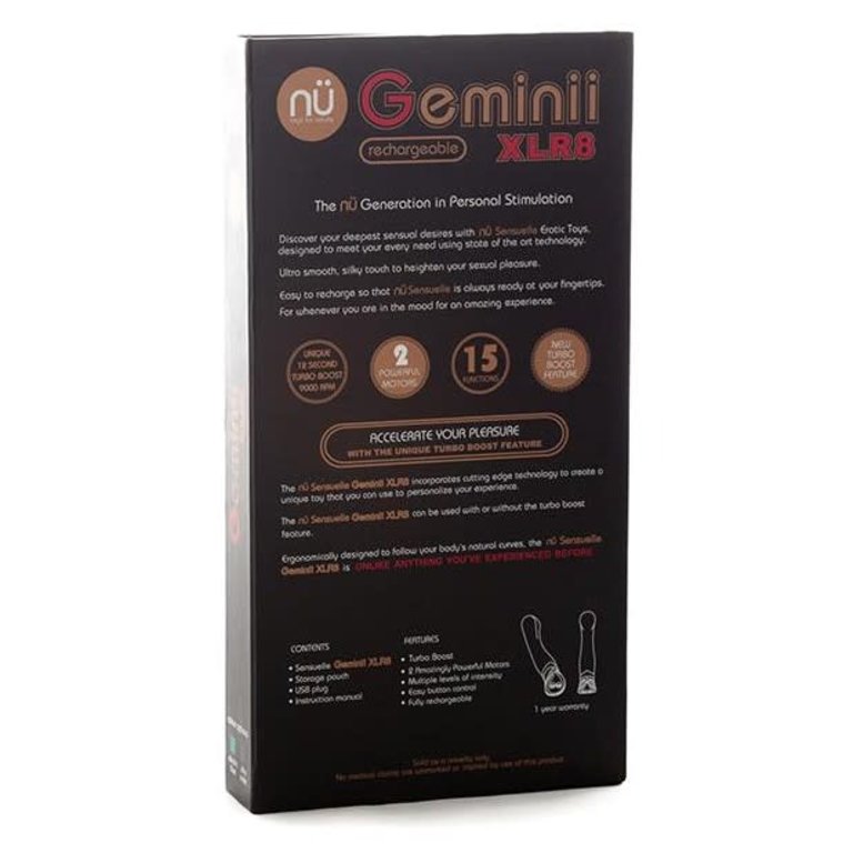 Sensuelle Geminii XLR8 G-Spot Vibrator