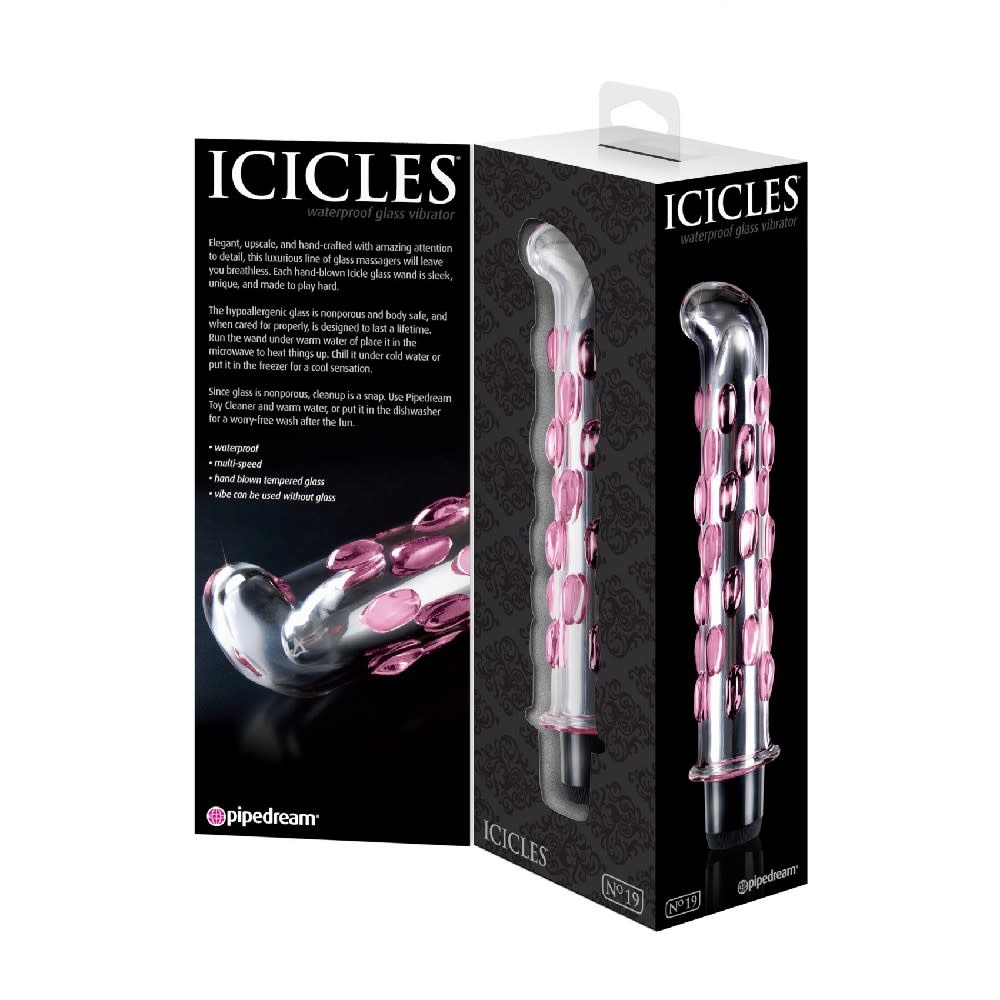 Icicles N.18 Dildo in Vetro Pipedream