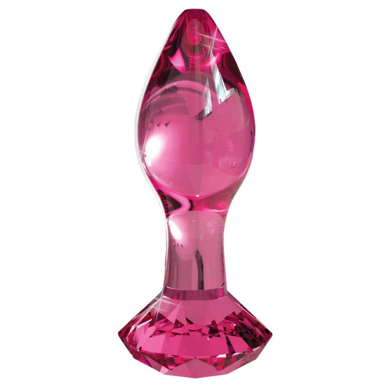 Pipedream Icicles No. 79 Glass Diamond Plug - Pink