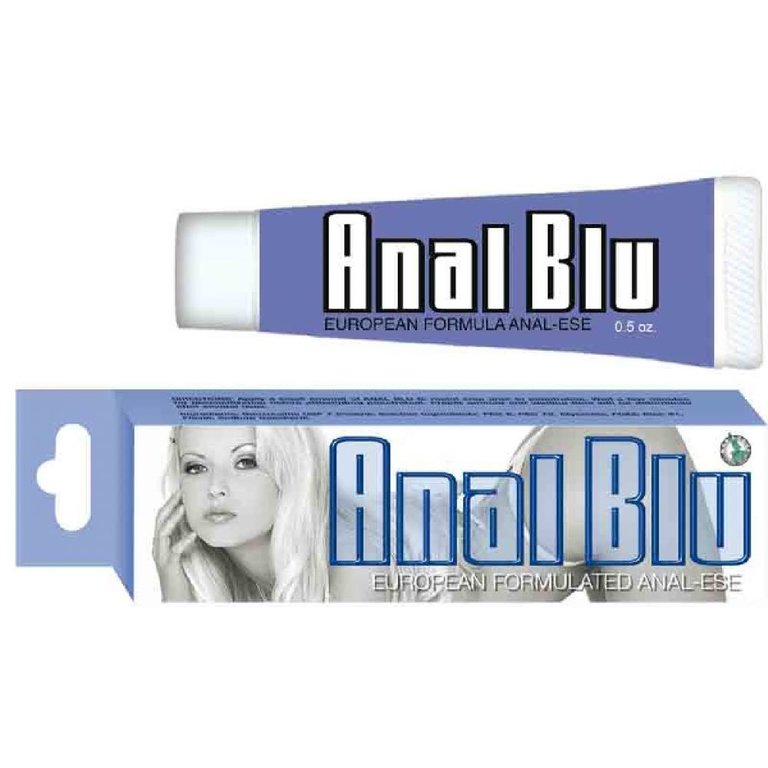 Nasstoys Anal Blu Desensitizing Lubricant - .5 Oz