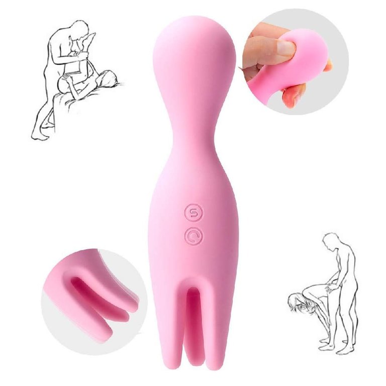 Svakom Nymph Soft Moving Finger Vibrator Pink