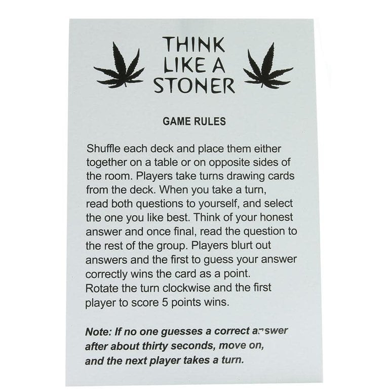 Kheper Games Think Like A Stoner Game