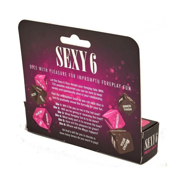 Creative Conceptions Sexy 6 Dice Game - Foreplay Edition