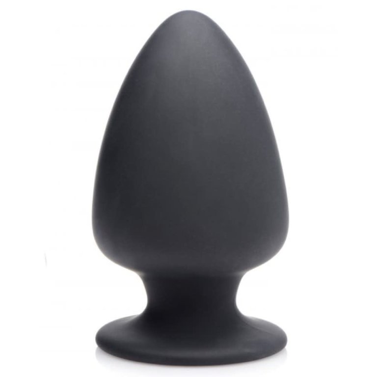 XR Brand Squeeze-It Squeezable Silicone Anal Plug - Medium