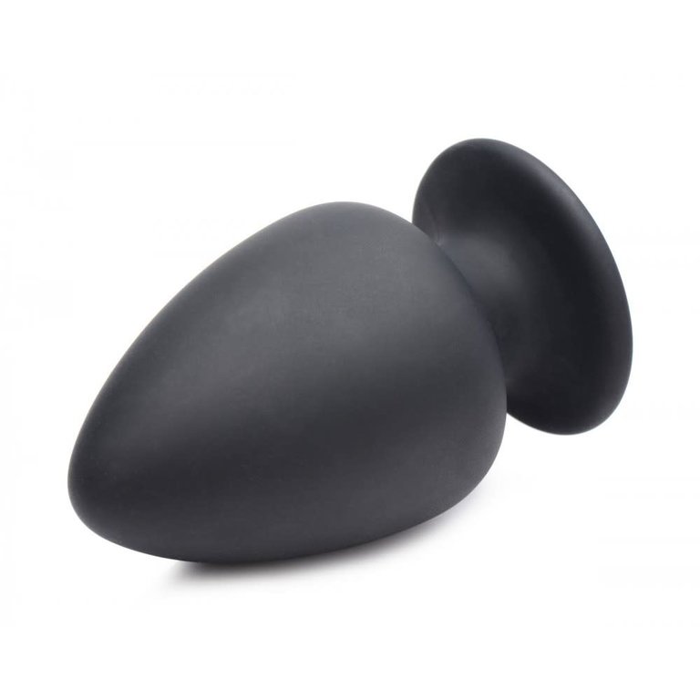 XR Brand Squeeze-It Squeezable Silicone Anal Plug - Medium