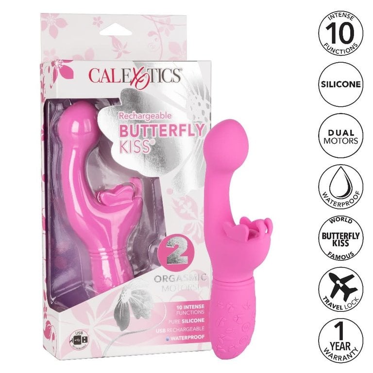 CalExotic Rechargeable Butterfly Kiss