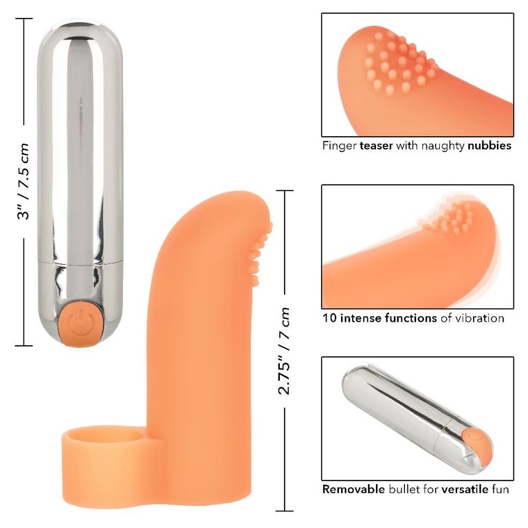 CalExotic Intimate Play Rechargeable Finger Tickler