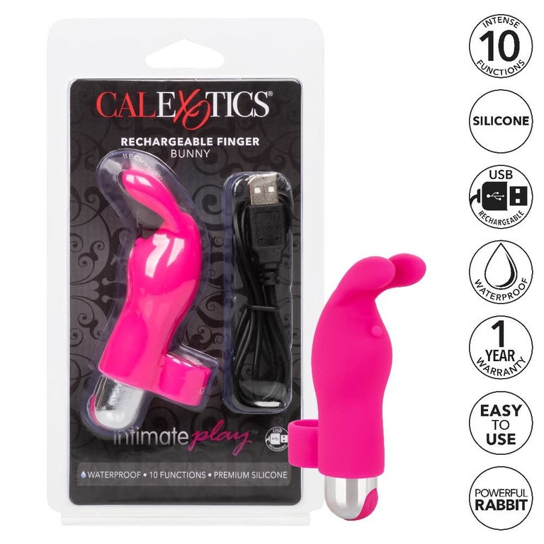 CalExotic Intimate Play Rechargeable Finger Bunny