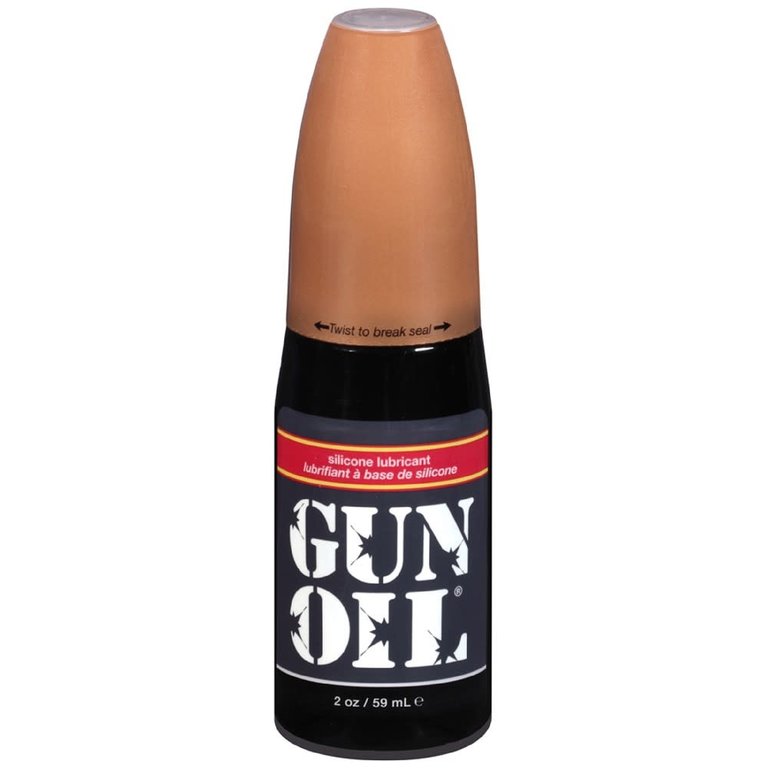 Gun Oil Pink Lubricant Gun Oil Silicone Based Lubricant - 2 oz.