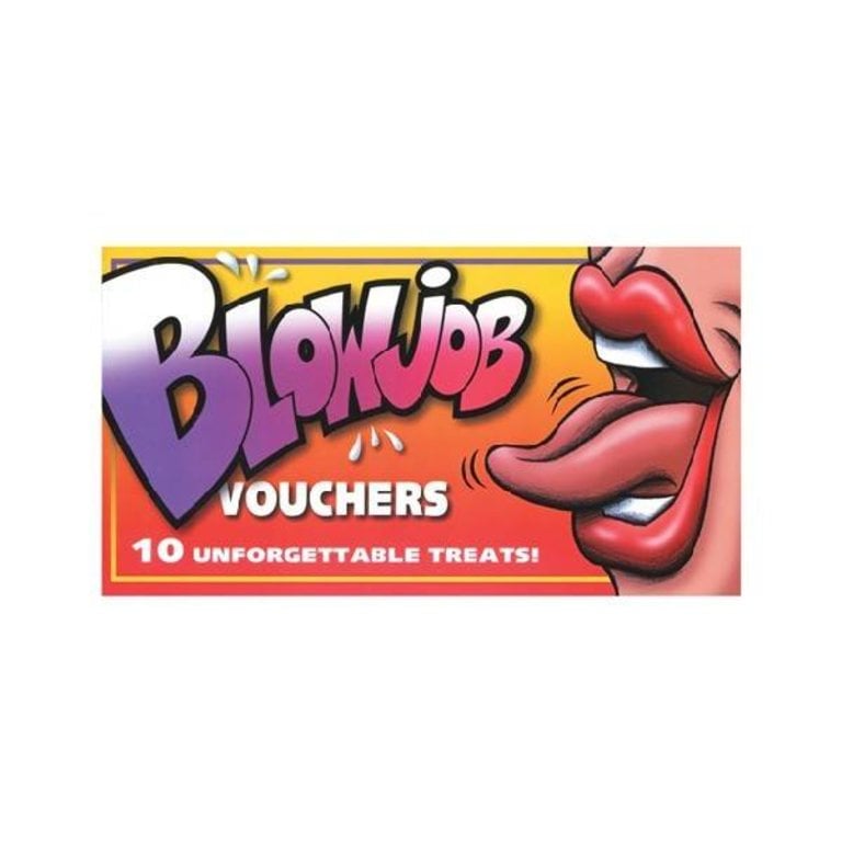 Ozze Creations Blowjob Vouchers - Book of 10