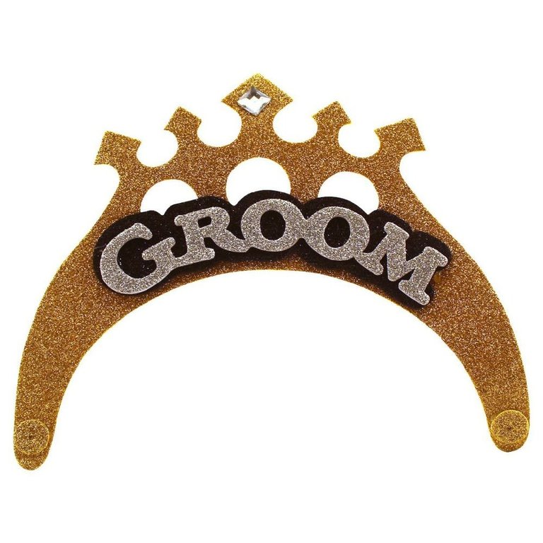 Little Genie Groom-to-Be Celebration Crown Set