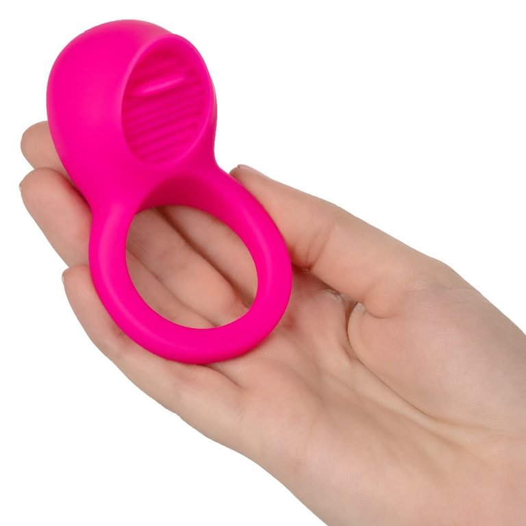CalExotic Silicone Rechargeable Teasing Tongue Enhancer