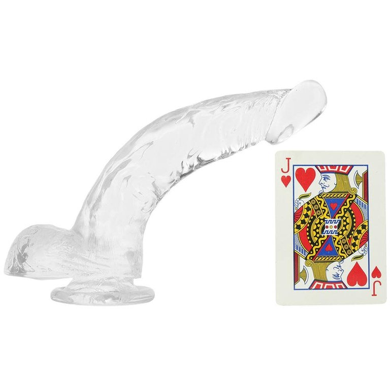 Pipedream King Cock Clear 7.5" Cock With Balls