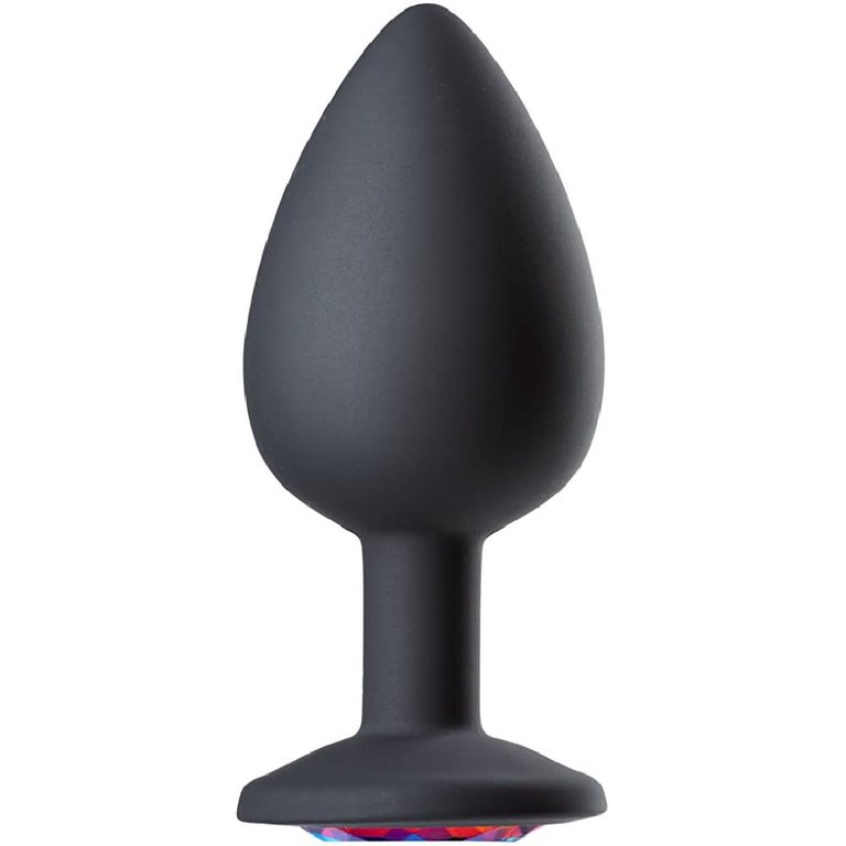 Cloud 9 Novelties Gems Silicone Anal Plug - Large