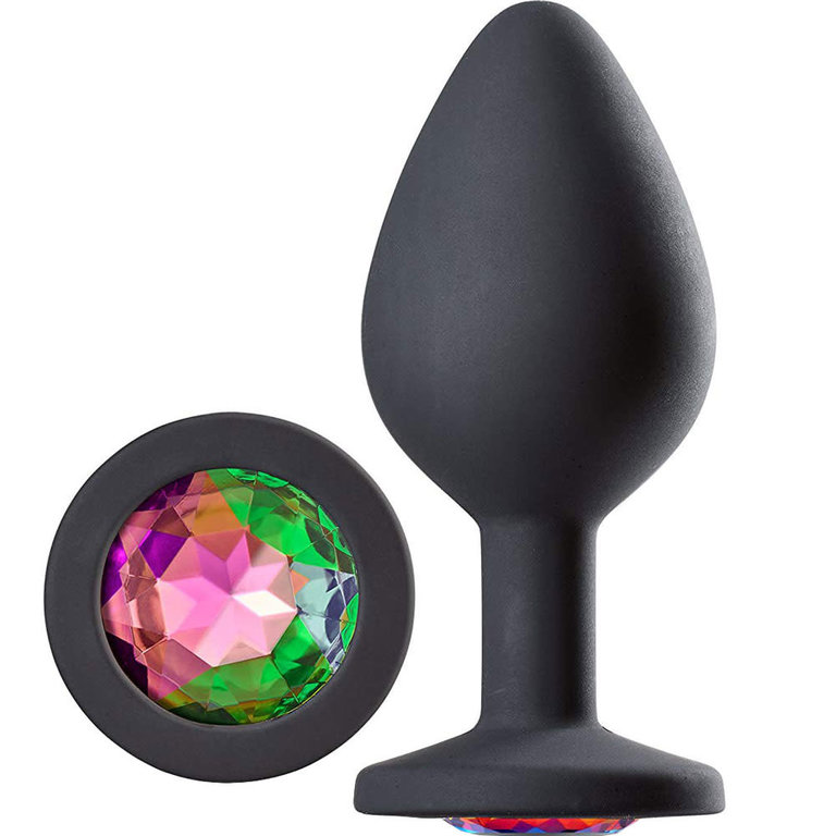 Cloud 9 Novelties Gems Silicone Anal Plug - Medium