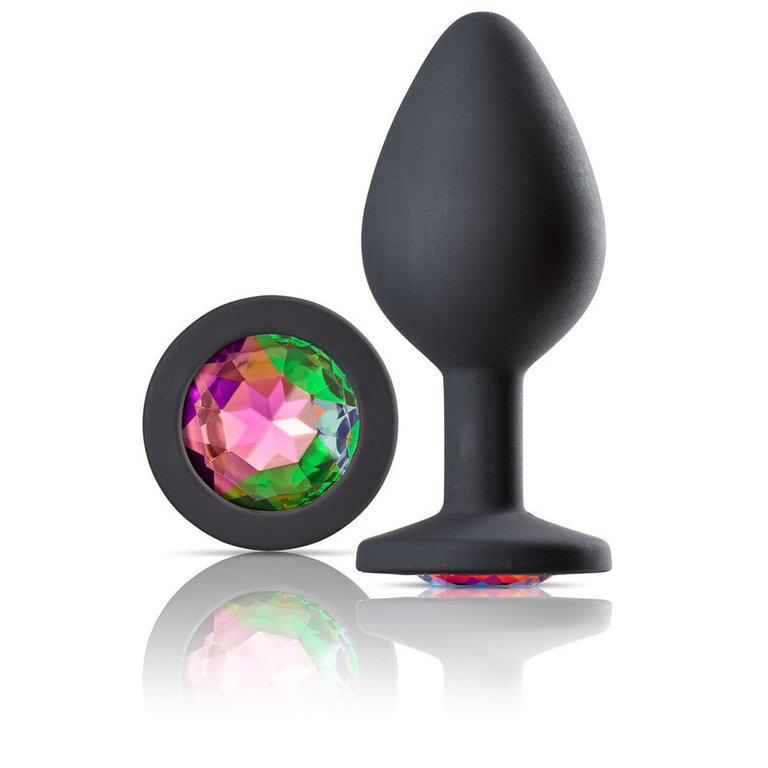 Cloud 9 Novelties Gems Silicone Anal Plug - Medium