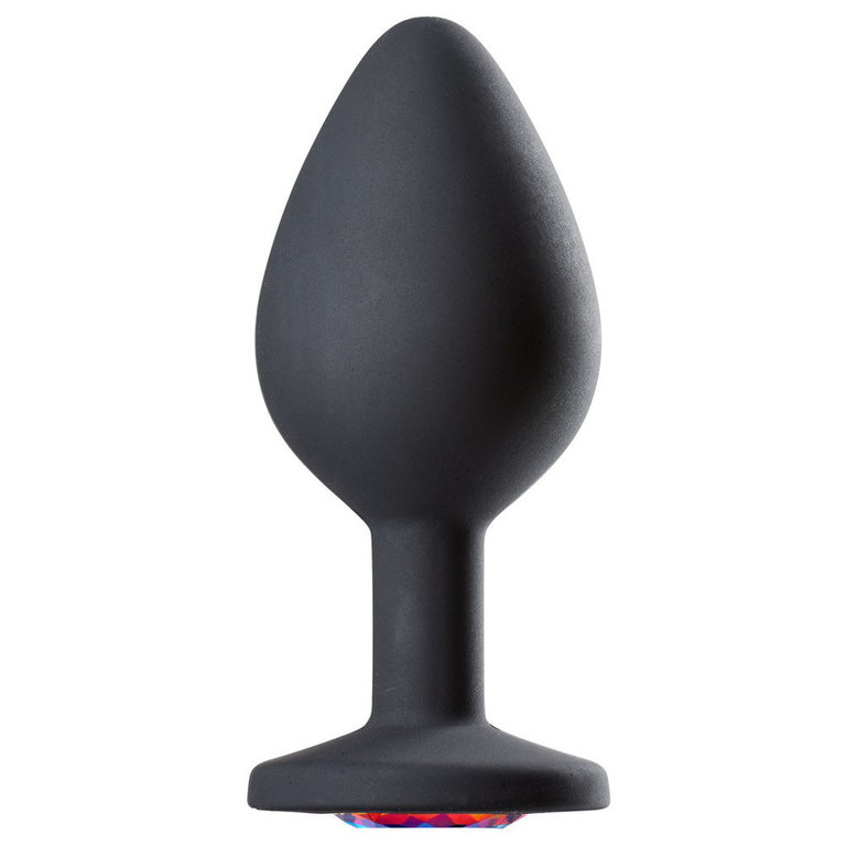 Cloud 9 Novelties Gems Silicone Anal Plug - Medium