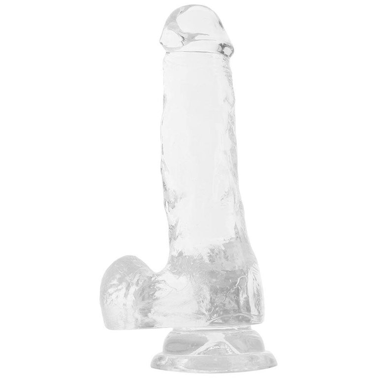 Pipedream King Cock Clear ​6" Cock With Balls