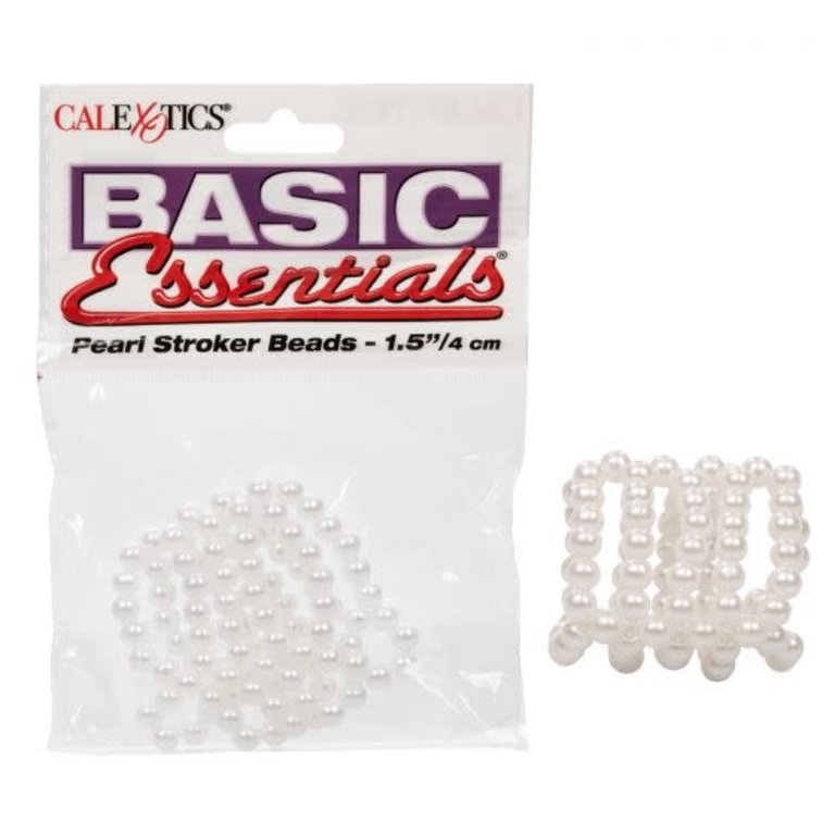 CalExotic Basic Pearl Stroker Beads - Small