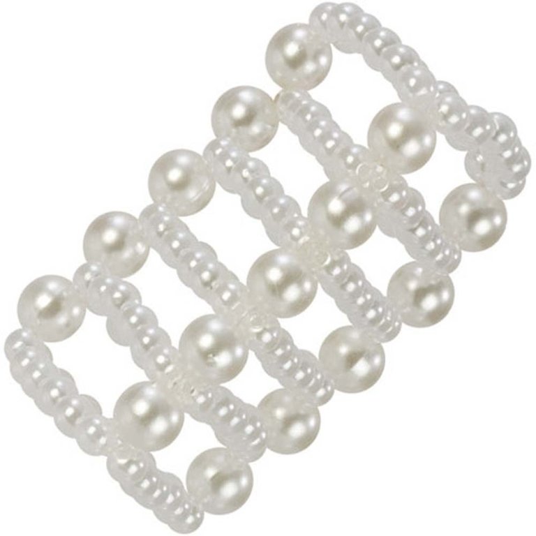 CalExotic Basic Pearl Stroker Beads - Small
