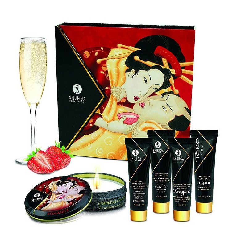 Shunga Geisha Secret Collection Strawberry Wine