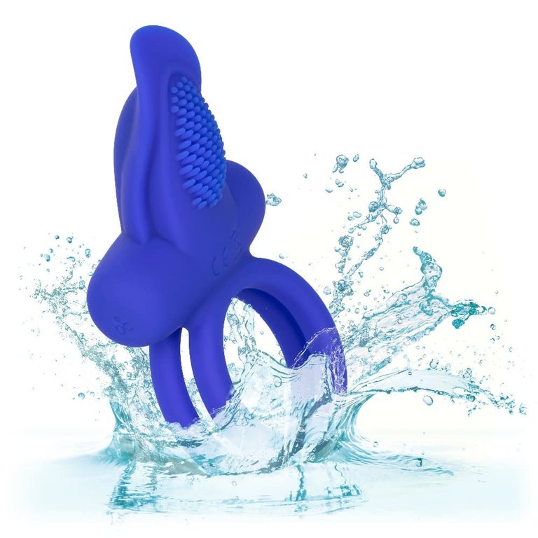CalExotic Silicone Rechargeable Dual Pleaser Enhancer
