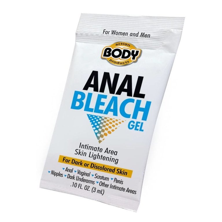 Body Action Anal Bleach Gel Single Application Packet