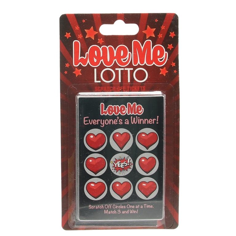 Little Genie Love Me Lotto Scratch Card