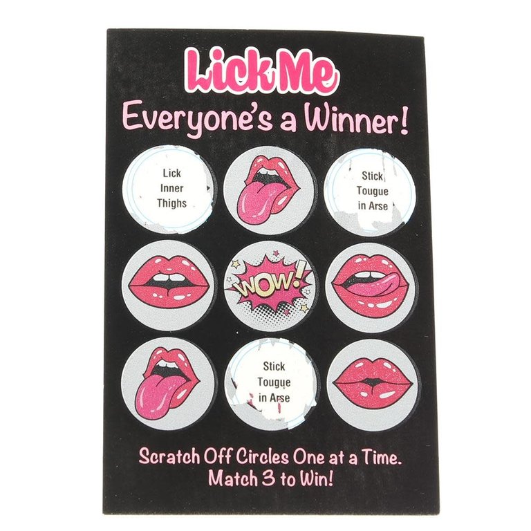 Little Genie Lick Me Lotto Scratch Card