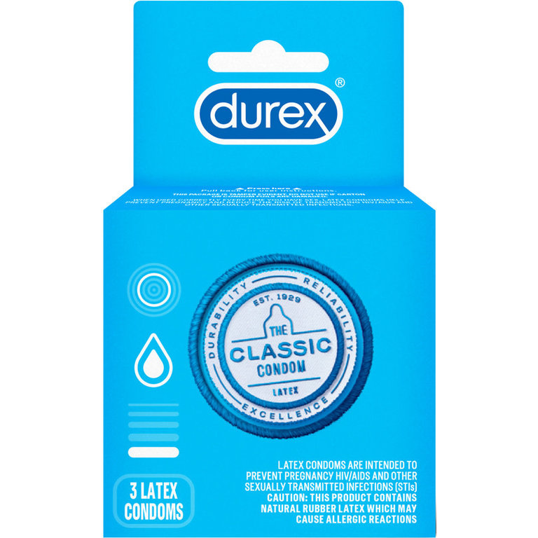 Durex Durex Classic Condom 3 pack