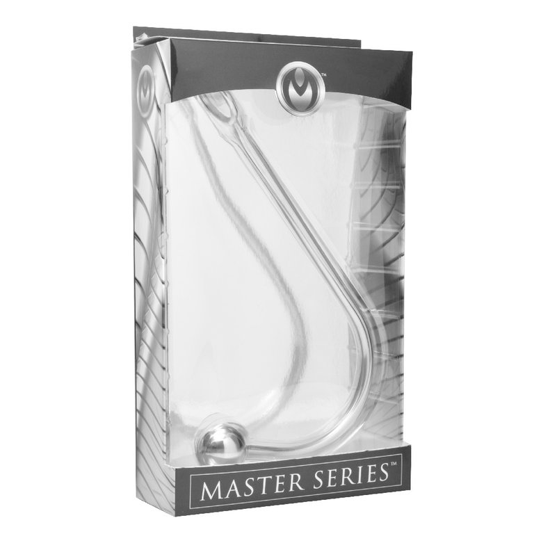 XR Brand Master Series Hooked Stainless Steel Anal Hook