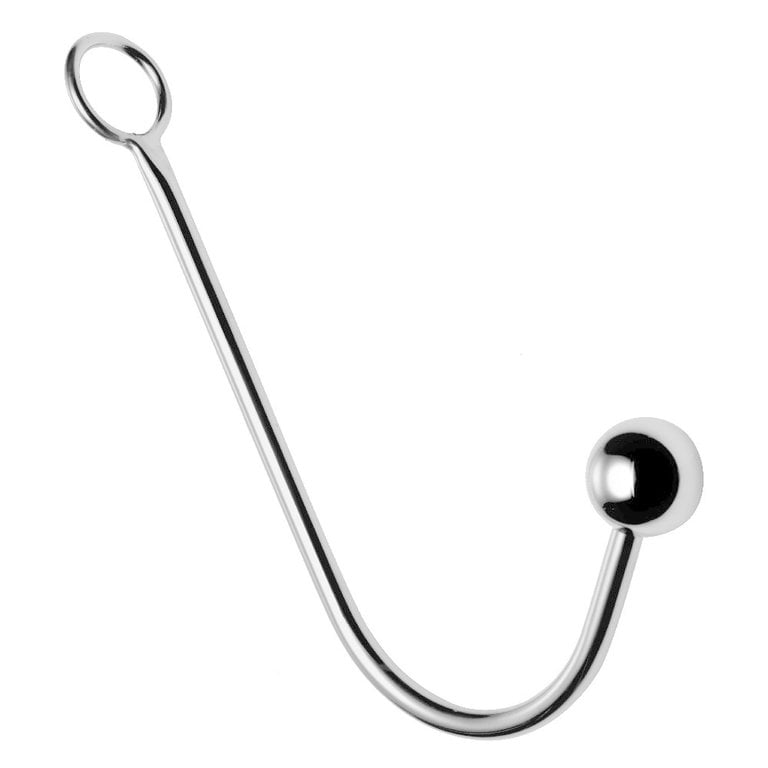 XR Brand Master Series Hooked Stainless Steel Anal Hook