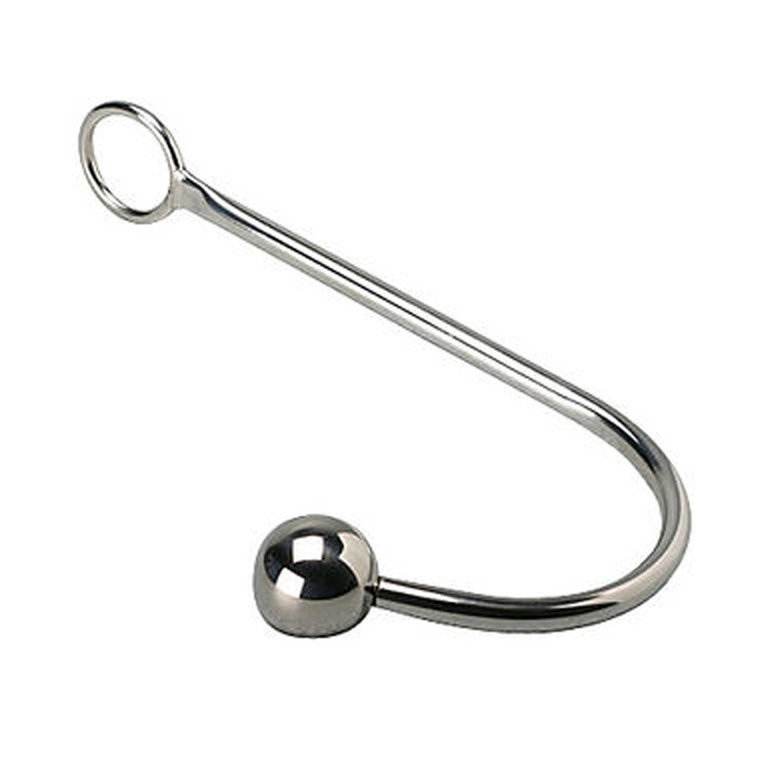 XR Brand Master Series Hooked Stainless Steel Anal Hook