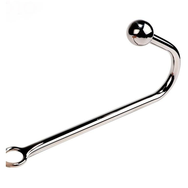 XR Brand Master Series Hooked Stainless Steel Anal Hook