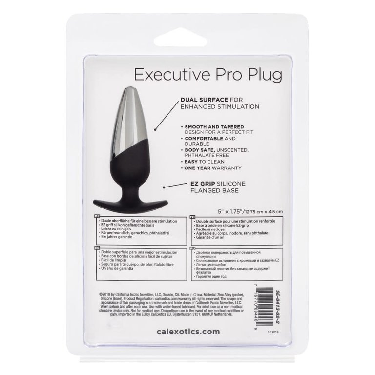 CalExotic Executive Pro Hybrid Anal Plug