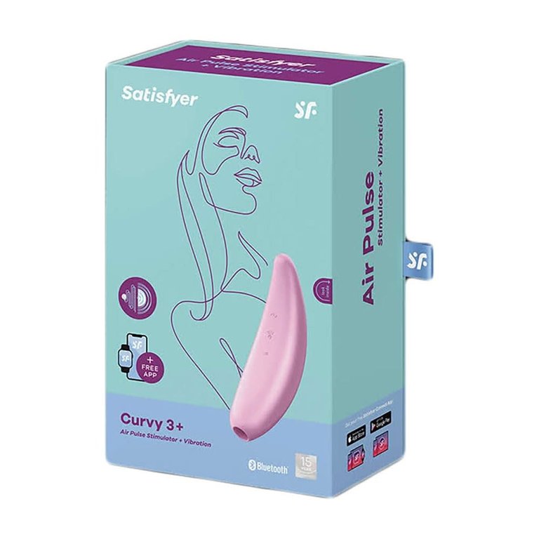 Satisfyer Curvy 3+ Air Pulse Vibrator